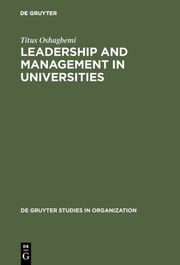Leadership and Management in Universities