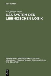 Das System der Leibnizschen Logik - Cover