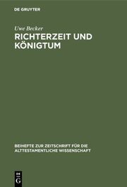 Richterzeit und Königtum - Cover