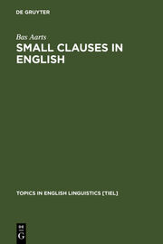 Small Clauses in English - Cover