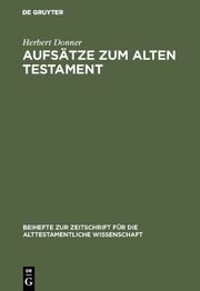 Aufsätze zum Alten Testament - Cover