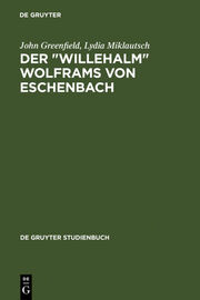 Der 'Willehalm' Wolframs von Eschenbach - Cover