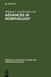 Advances in Morphology