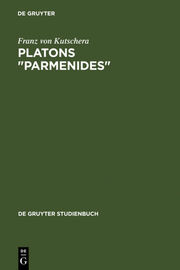 Platons 'Parmenides' - Cover
