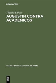 Augustin contra Academicos - Cover