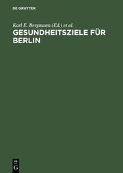Gesundheitsziele für Berlin - Cover