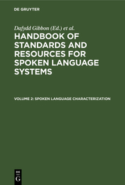 Spoken Language Characterization - Cover