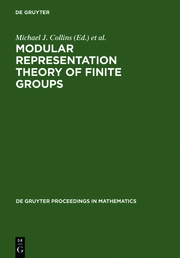 Modular Representation Theory of Finite Groups - Cover