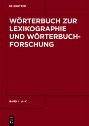 Wörterbuch zur Lexikographie und Wörterbuchforschung 1