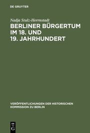 Berliner Bürgertum im 18.und 19.Jahrhundert