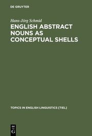 English Abstract Nouns as Conceptual Shells - Cover