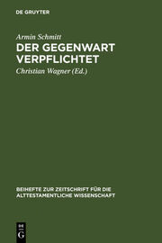 Der Gegenwart verpflichtet - Cover