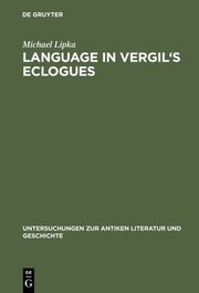 Language in Vergil's Eclogues - Cover