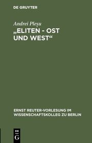 Eliten: Ost und West - Cover