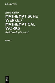 Mathematische Werke/Mathematical Works