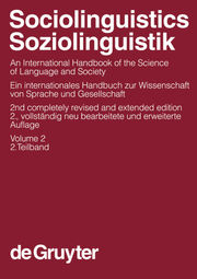 Sociolinguistics/Soziolinguistik - HSK 3.2 - Cover