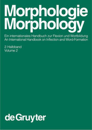 Morphologie / Morphology. 2. Halbband - Cover