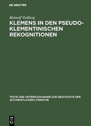 Klemens in den pseudoklementinischen Rekognitionen - Cover