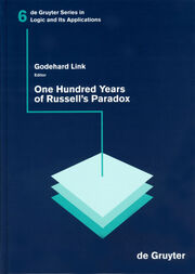 One Hundred Years of Russell's Paradox - Cover