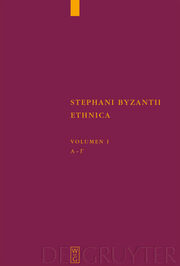 Stephani Byzantii Etnica 1