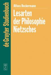 Lesarten der Philosophie Nietzsches - Cover