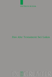 Das Alte Testament bei Lukas - Cover