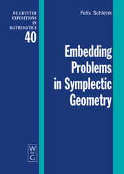 Embedding Problems in Symplectic Geometry - Cover