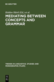 Mediating between Concepts and Grammar - Cover