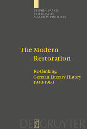 Modern Restoration - Cover