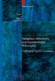 Metaphor, Metonymy and Experientialist Philosophy - Cover