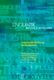 Grammatikalisierung im Deutschen - Cover