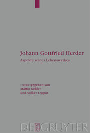 Johann Gottfried Herder - Cover