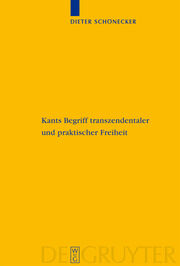 Kants Begriff transzendentaler und praktischer Freiheit - Cover