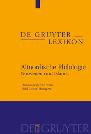 Altnordische Philologie - Cover