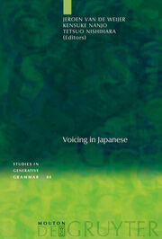 Voicing in Japanese - Cover