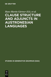 Clause Structure and Adjusts in Austronesian Languages