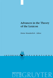 Advances in the Theory of the Lexicon - Cover