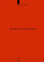Recht und Landschaft - Cover