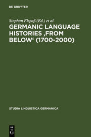 Germanic Language Histories 'from Below' (1700-2000) - Cover