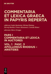 Apollonius Rhodius - Aristides - Cover