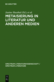 Metaisierung in Literatur und anderen Medien - Cover