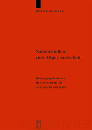 Namenstudien zum Altgermanischen - Cover