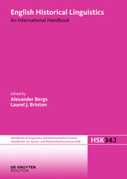 English Historical Linguistics. Volume 1 - Cover
