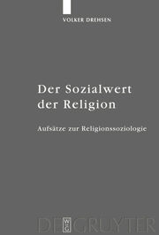 Der Sozialwert der Religion - Cover