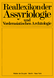 Reallexikon der Assyriologie und Vorderasiatischen Archäologie. Bd 12/Lieferung 7/8 - Cover