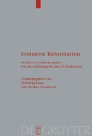 Erinnerte Reformation - Cover