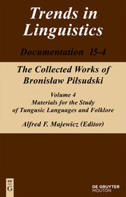 Materials for the Study of Tungusic Languages and Folklore - Cover