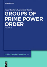 Groups of Prime Power Order. Volume 3