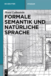 Formale Semantik und natürliche Sprache - Cover