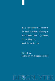 The Jerusalem Talmud